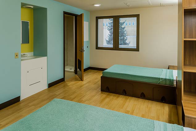 Patient bedroom