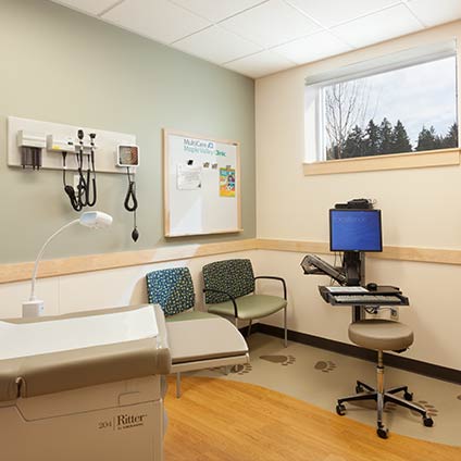 Patient exam room