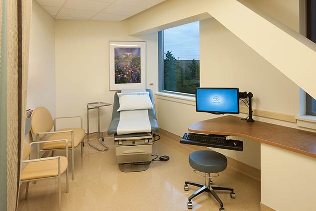 Patient exam room