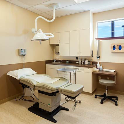 Patient exam room