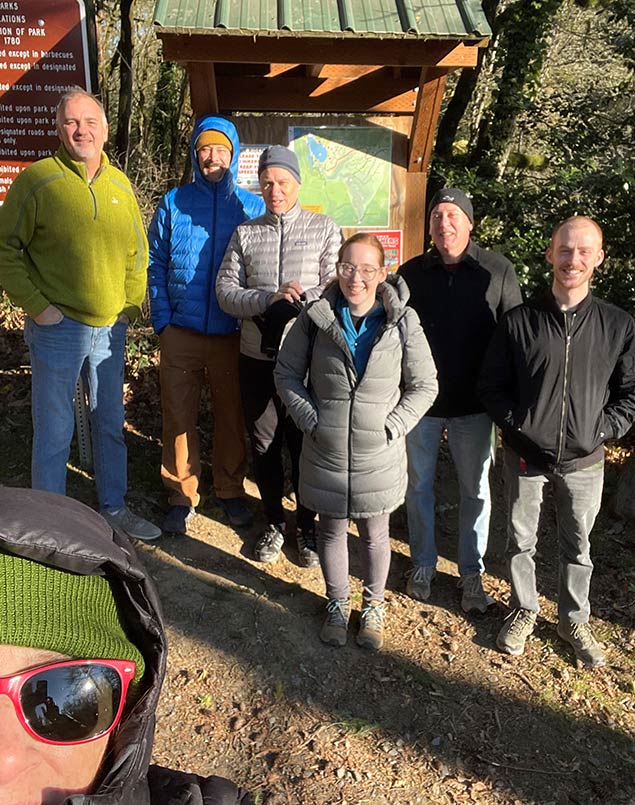 CKA Hike Club participants