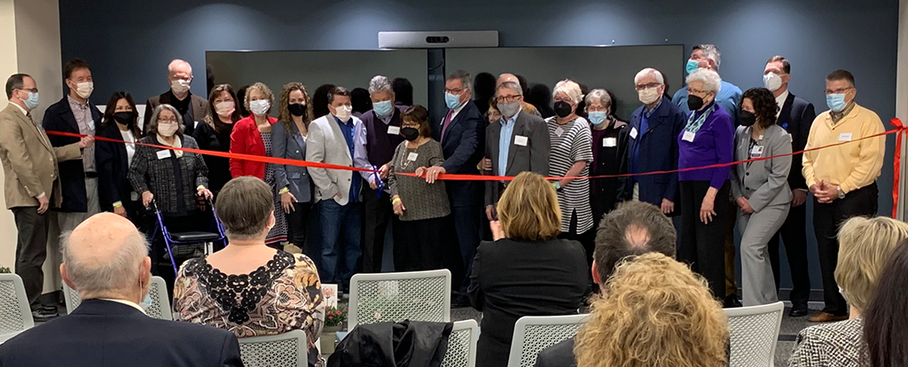 Ribbon cutting ceremony
